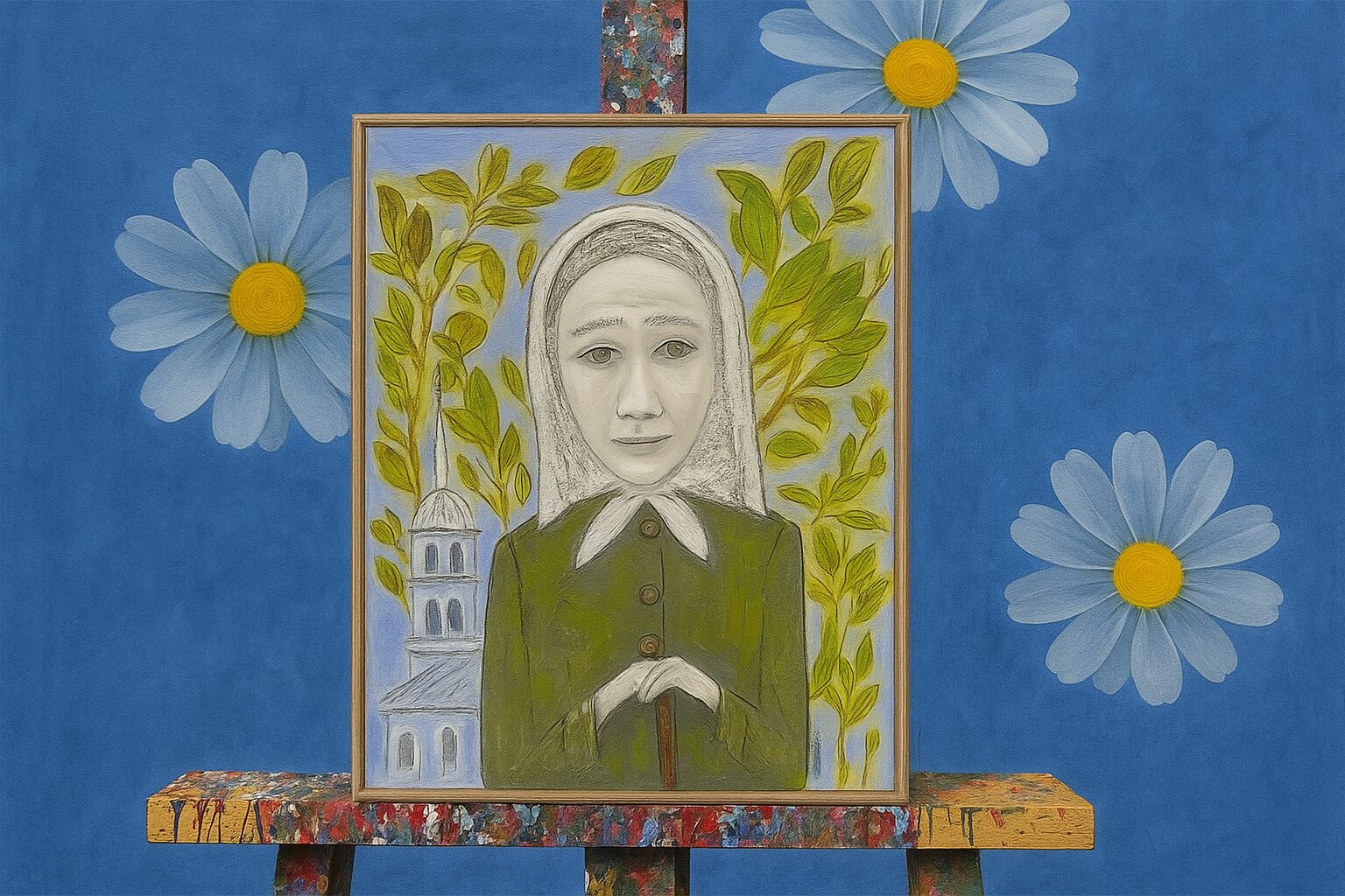 Вечная странница Ксенюшка — Ольги Золотаревой | Legat Art